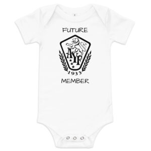 Infant/Toddler AYF Onesie (White, Grey, Blue, Pink, Yellow)